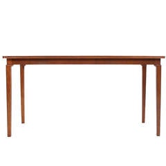 Danish Oak, Early Modernist Sofa Table by Jørgen Christensens