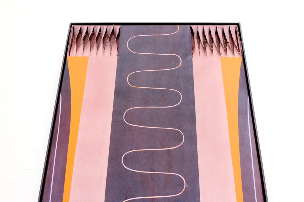 Janet Folsom Op Art Painting 