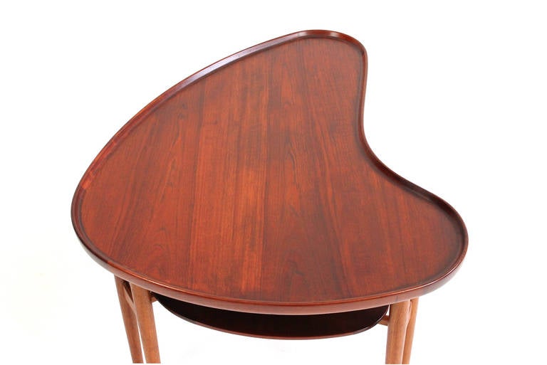 Rare Coffee Table by Arne Vodder for Bovirke 1