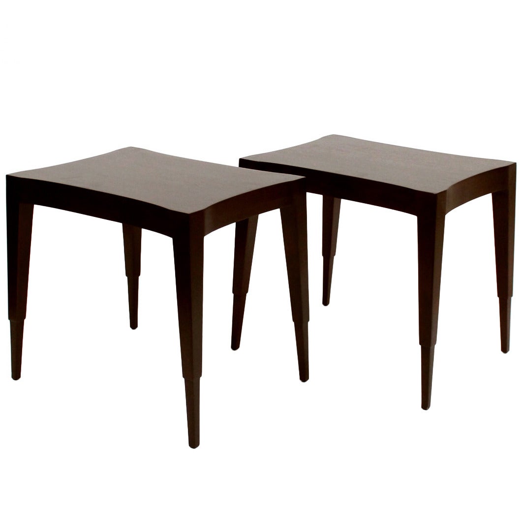 Pair of End Tables by Johan Tapp