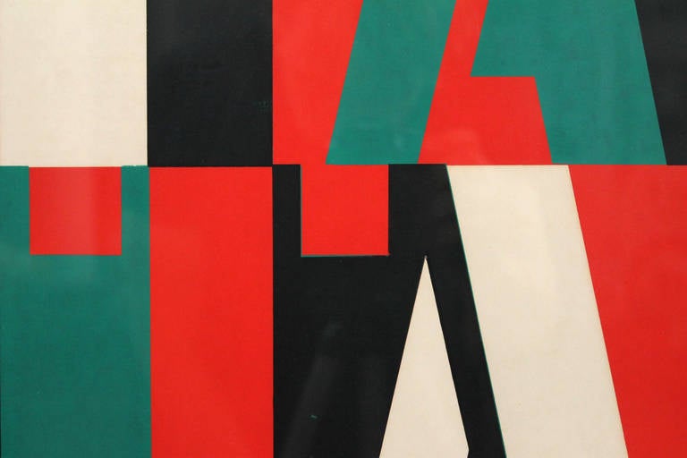 Italian Modernist Italy Poster