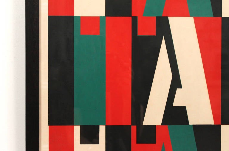 Modernist Italy Poster 1