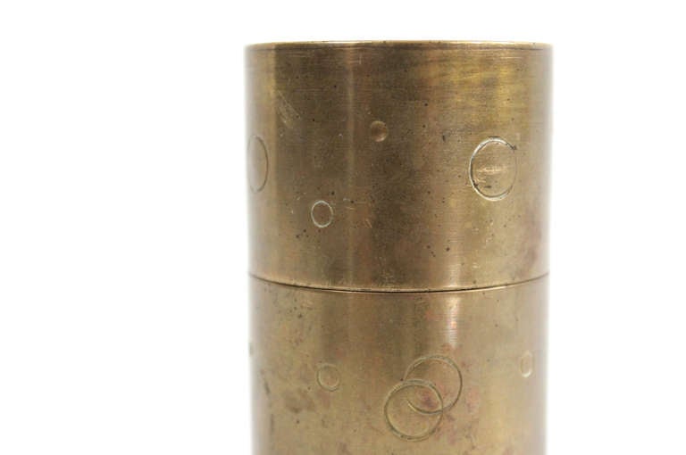 Lidded Brass Box by Hayno Focken 1