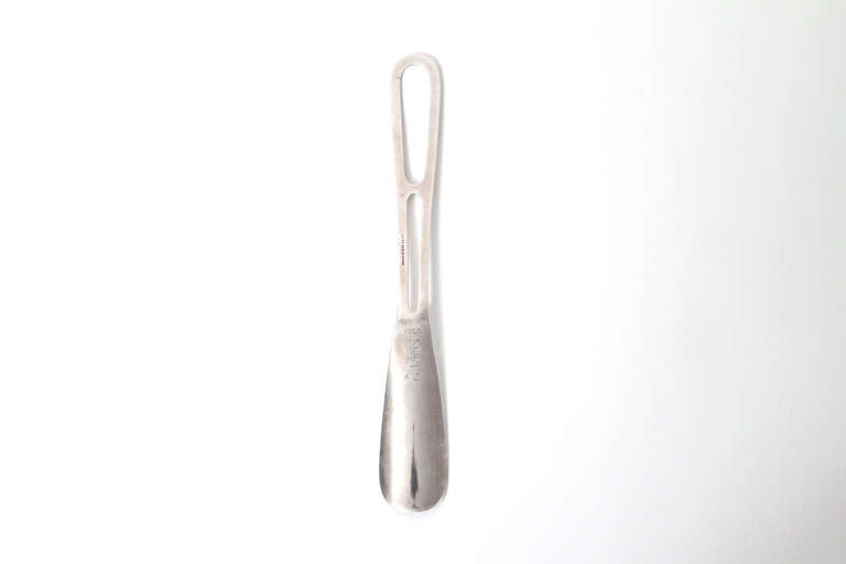 Reed & Barton Modernist Sterling Silver Shoehorn 2