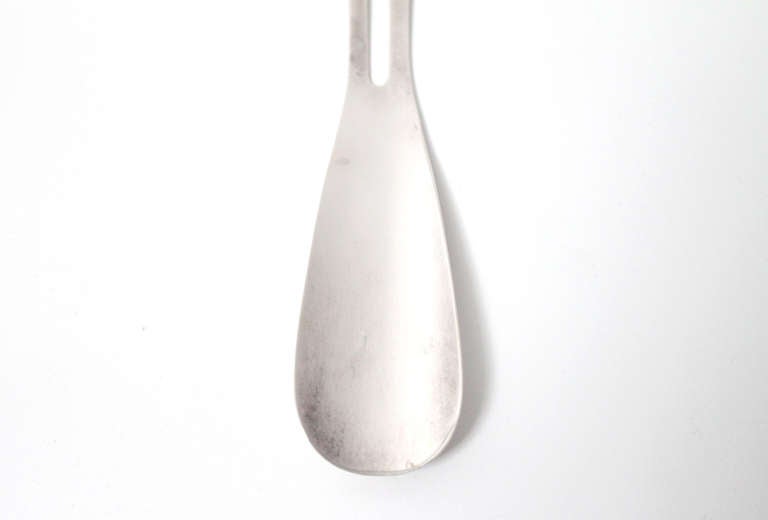 Reed & Barton Modernist Sterling Silver Shoehorn In Excellent Condition In Waltham, MA