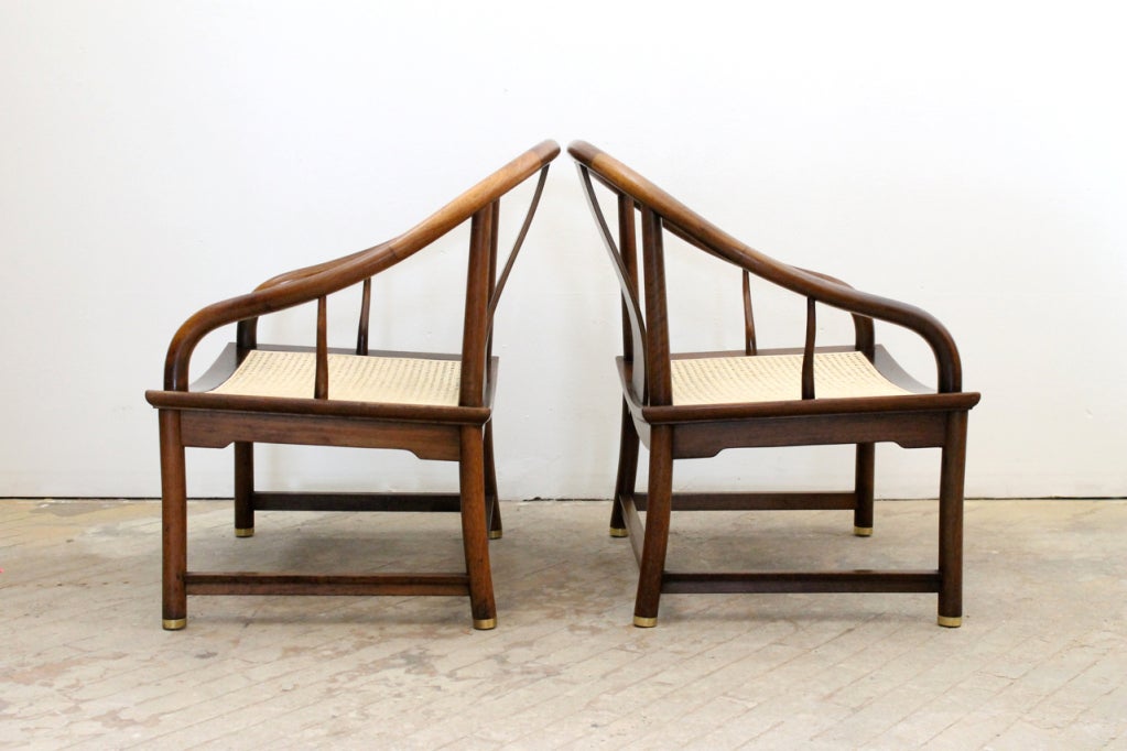 Pair of Lounge Chairs by Baker