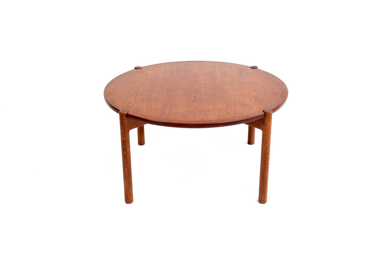 Danish Hans Wegner Teak Coffee Table for Johannes Hansen