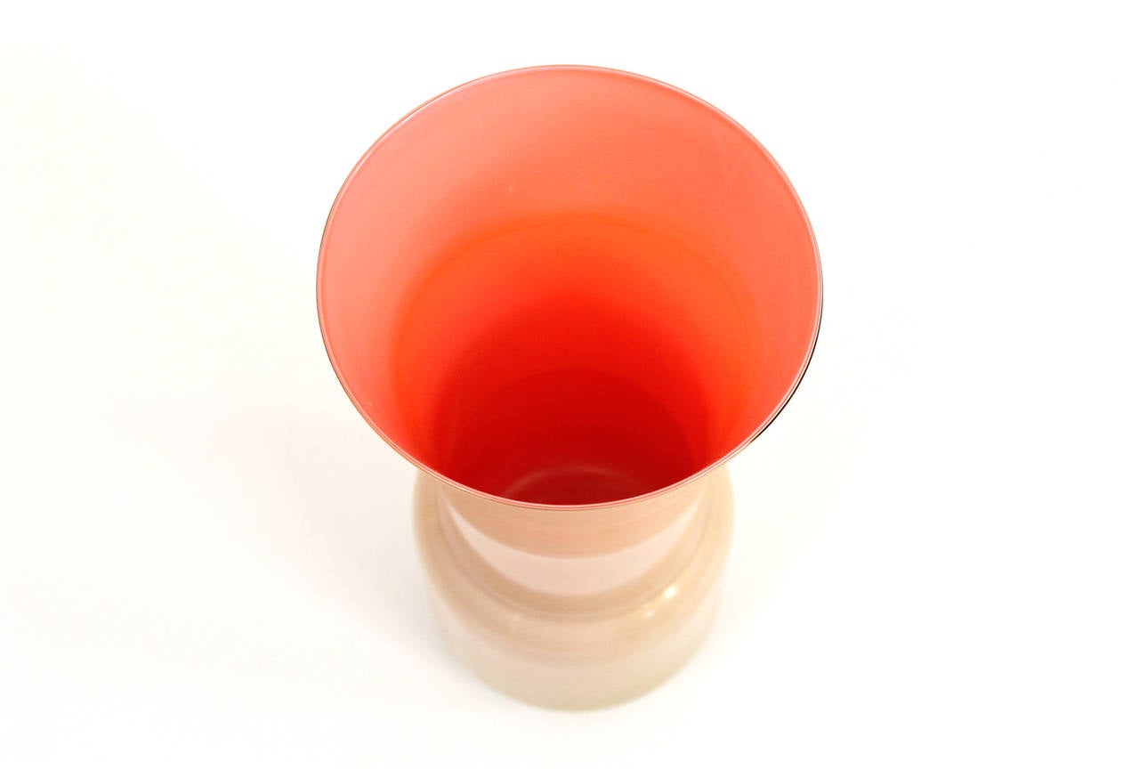Laguna Glass Vase by Tomaso Buzzi for Venini In Excellent Condition In Waltham, MA