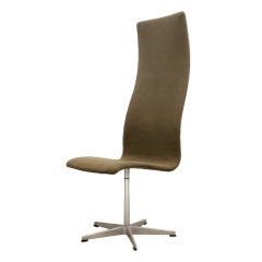 High Back Oxford Chair by Arne Jacobsen