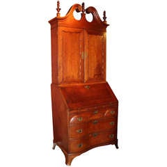 American Chippendale Secretary, Connecticut circa 1780 6