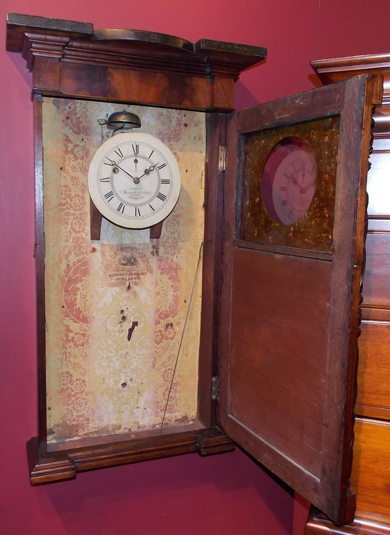 19th c. Munger & Benedict New York Shelf Clock 1