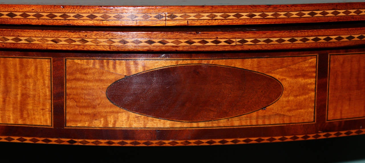 Federal Period , Sheraton Card Table from Salem, Massachusetts 2