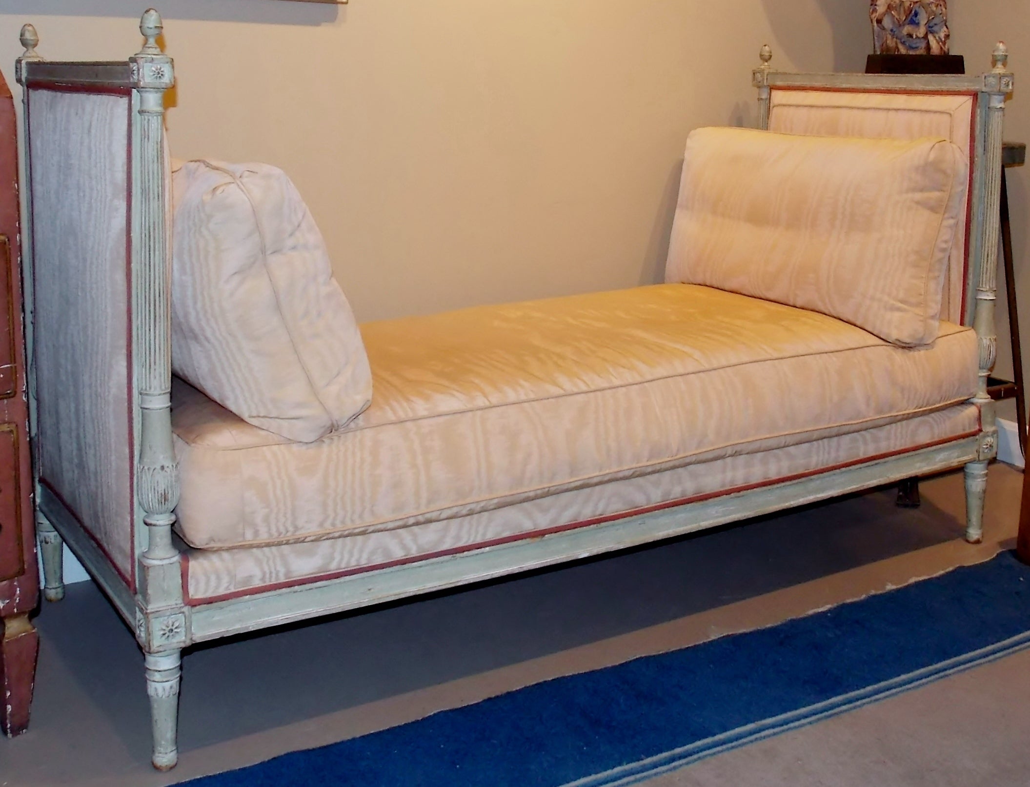 Diminutive French Polychromed Daybed