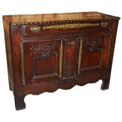 Exquisite 18th Century French Buffet or Server in Dark Oak
