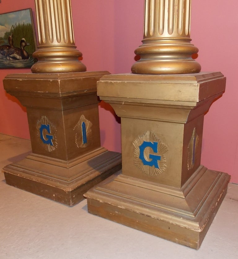 masonic columns for sale