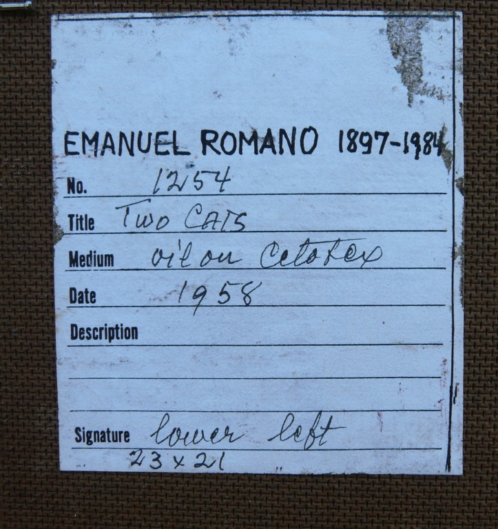 Emanuel Romano Oil Painting 