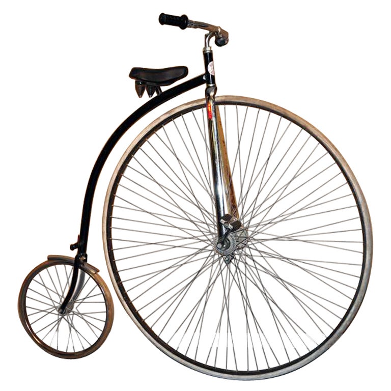 Vintage High Step Bicycle Co. High Wheel Bicycle 52