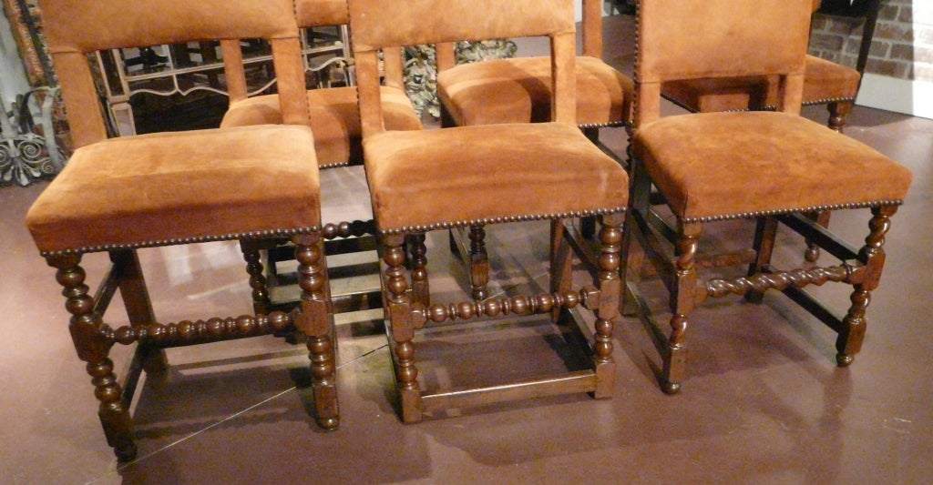 Set of Six Cromwellian Style Chairs 1