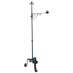 Steel Torchiere