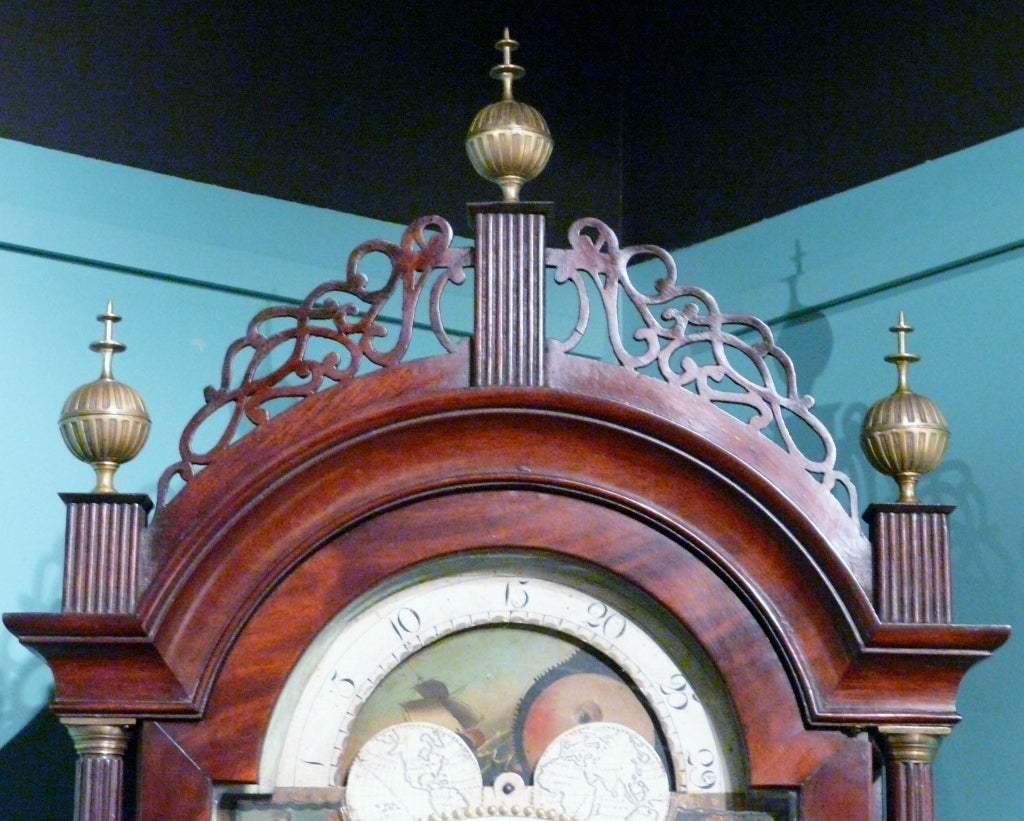 19th Century Aaron Willard Jr. Tall Case Clock