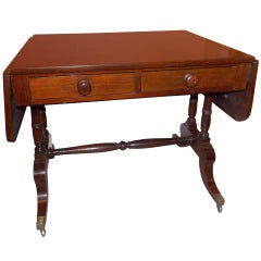 Early 19th c. Rare American Sofa Table
