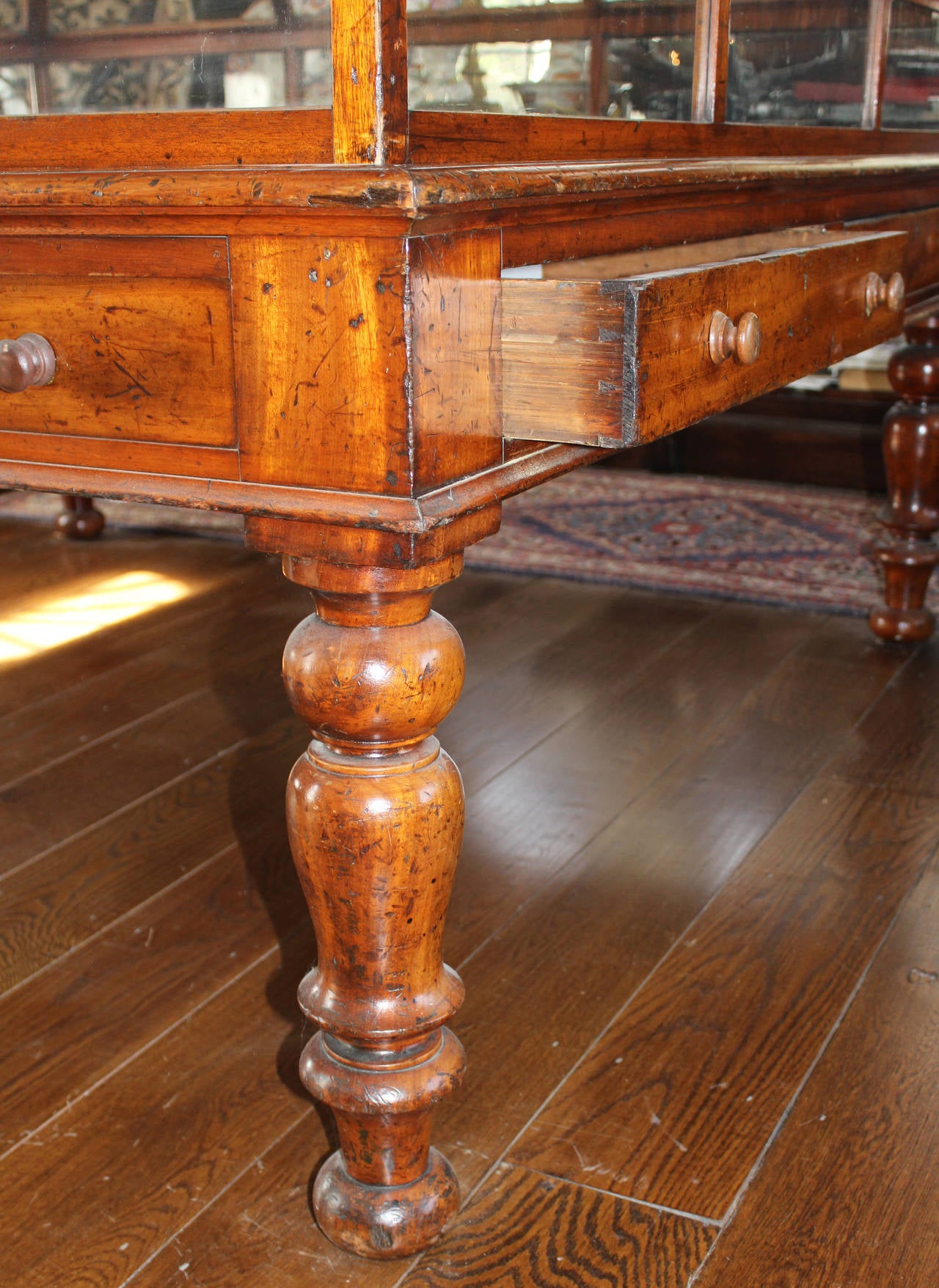 Rare 19th Century English Mahogany and Glass Orchid Display Case 6