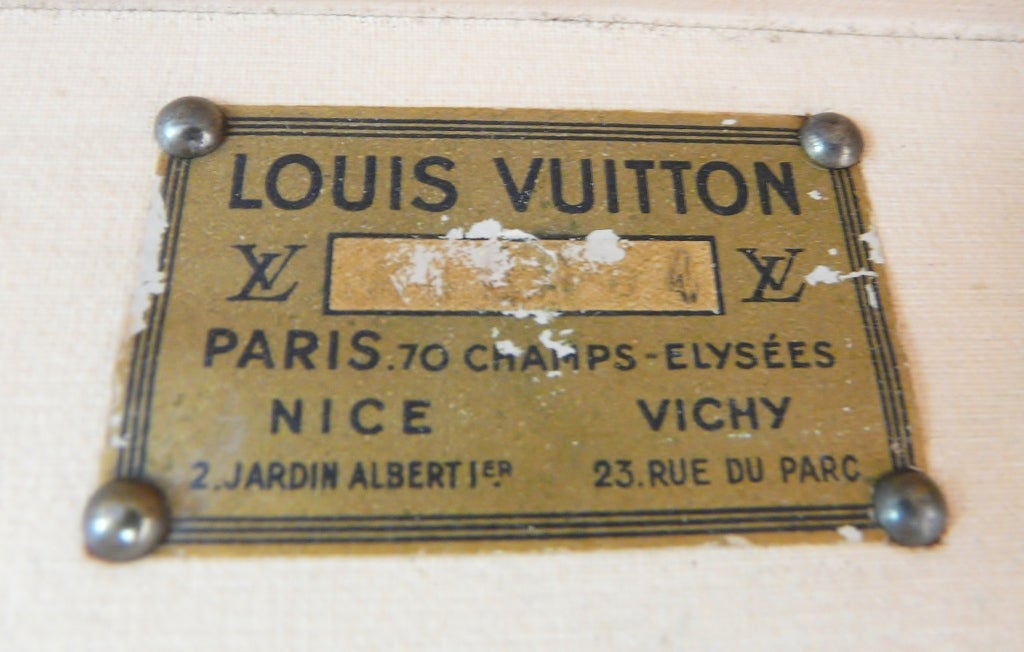 Louis Vuitton Vintage Hardside Luggage Suitcase 3