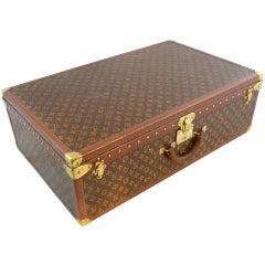 Louis Vuitton Vintage Hardside Luggage Suitcase