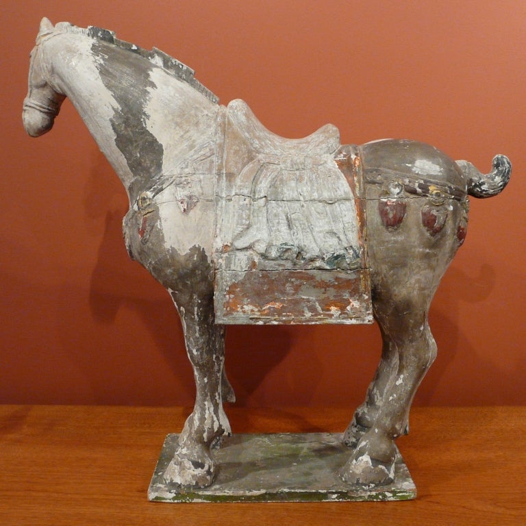 Carved  and Decorated Tang Horse 1