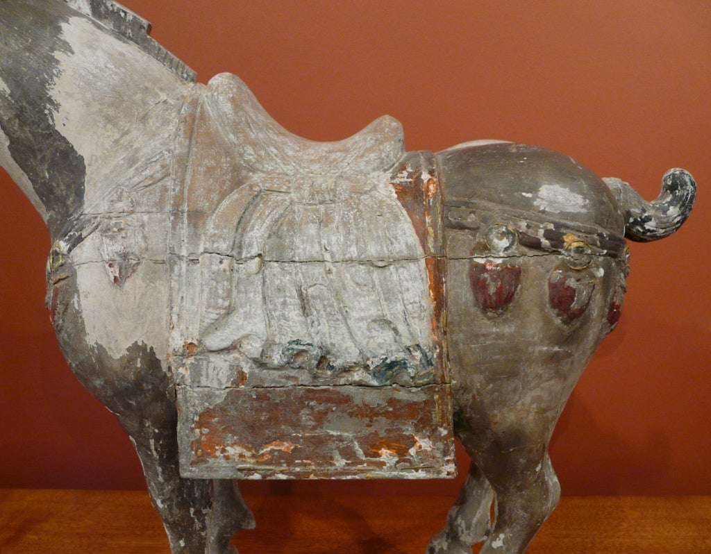 Carved  and Decorated Tang Horse 2