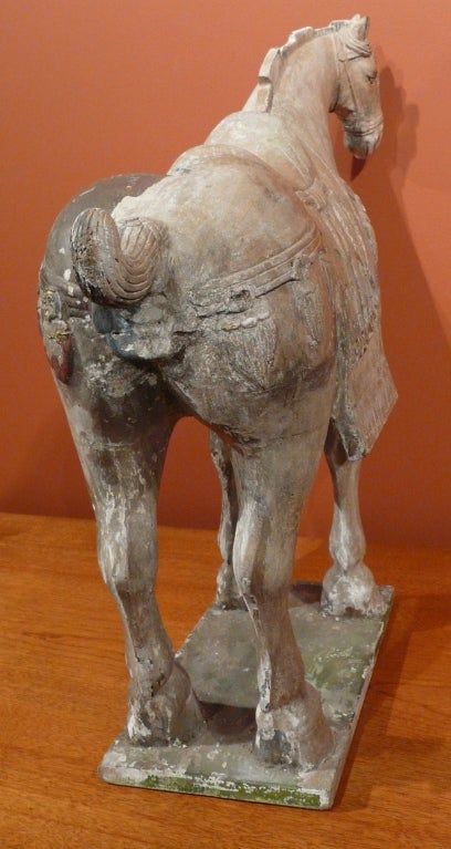 Carved  and Decorated Tang Horse 3