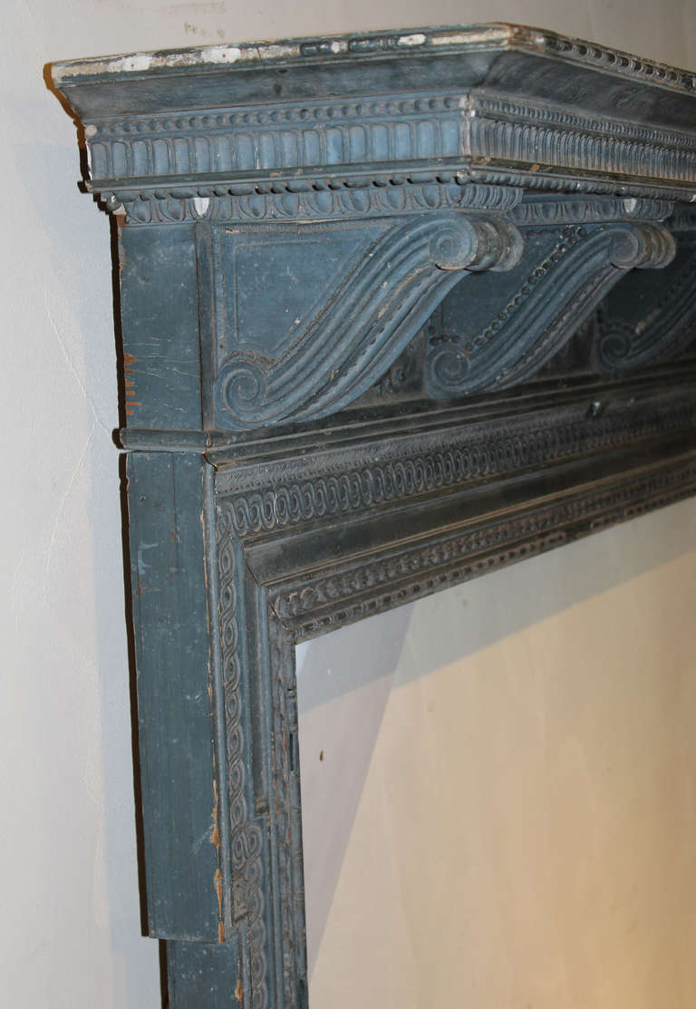 19th Century English Fireplace Mantel or Surround  1