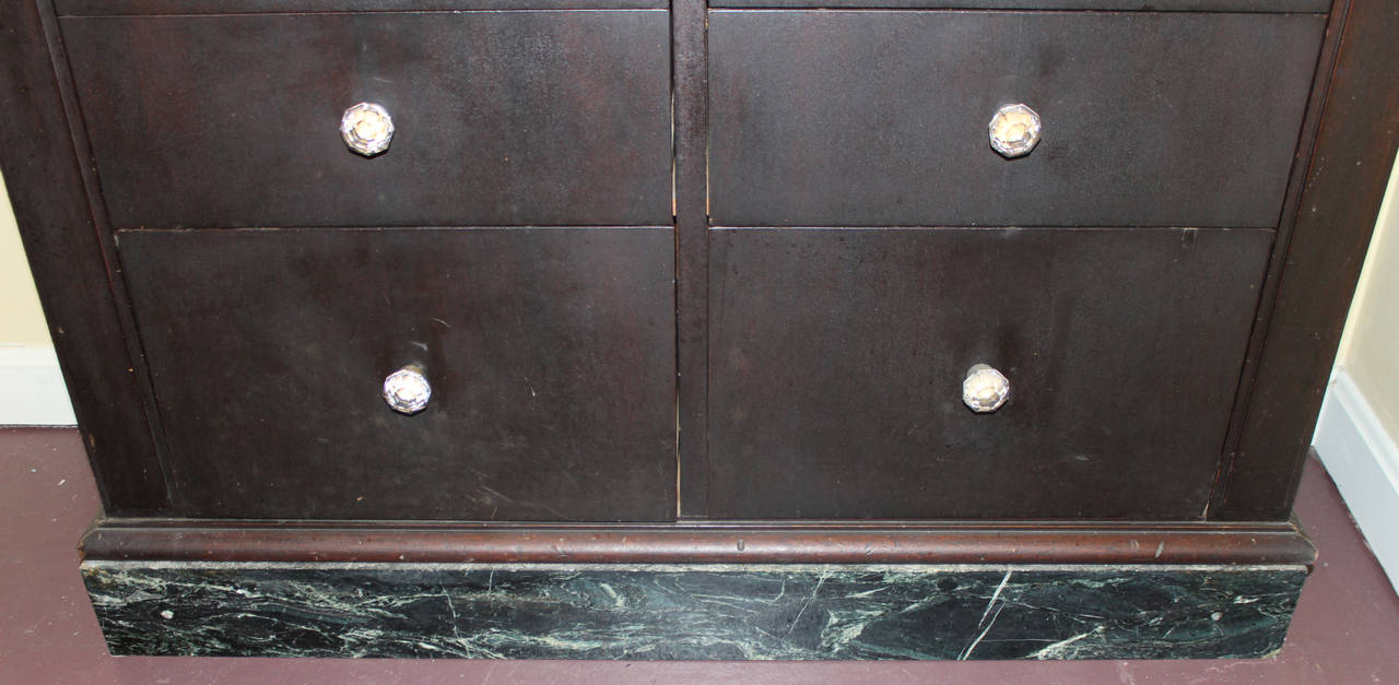 20th Century American Cabinet Company Mahogany Dental Cabinet, circa 1920s