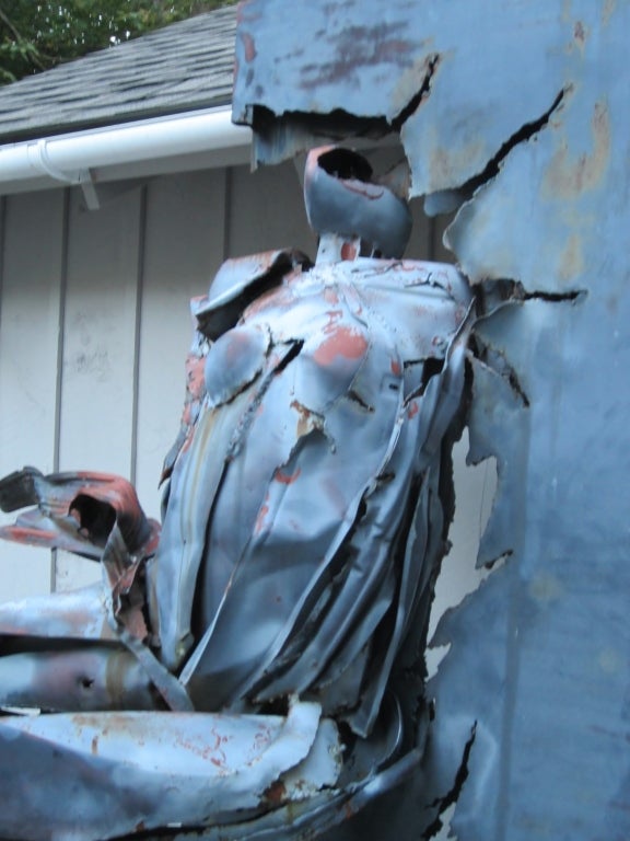Monumental Judith Brown Metal Sculpture titled 
