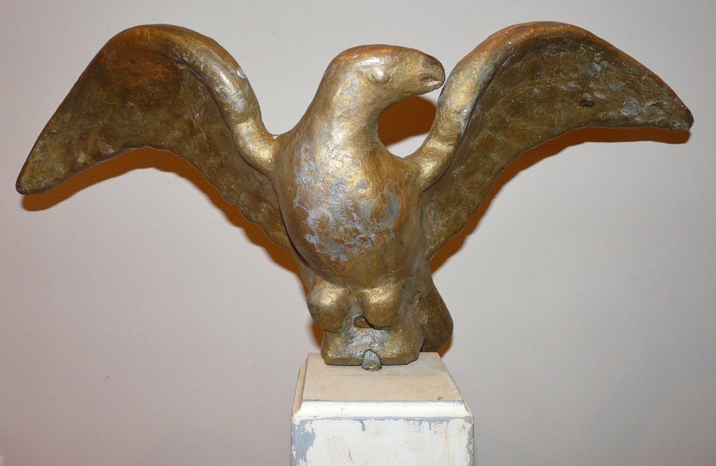 Bronze Harbor Master Pilot House Eagle