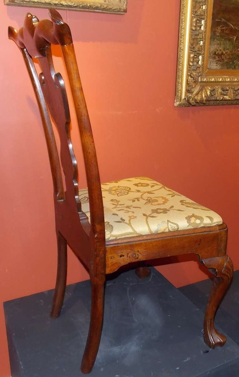 Philadelphia Chippendale Walnut Dining Chair, circa 1760-1770 1