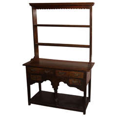 Antique 19th Century Welsh Cupboard in Diminutive Size
