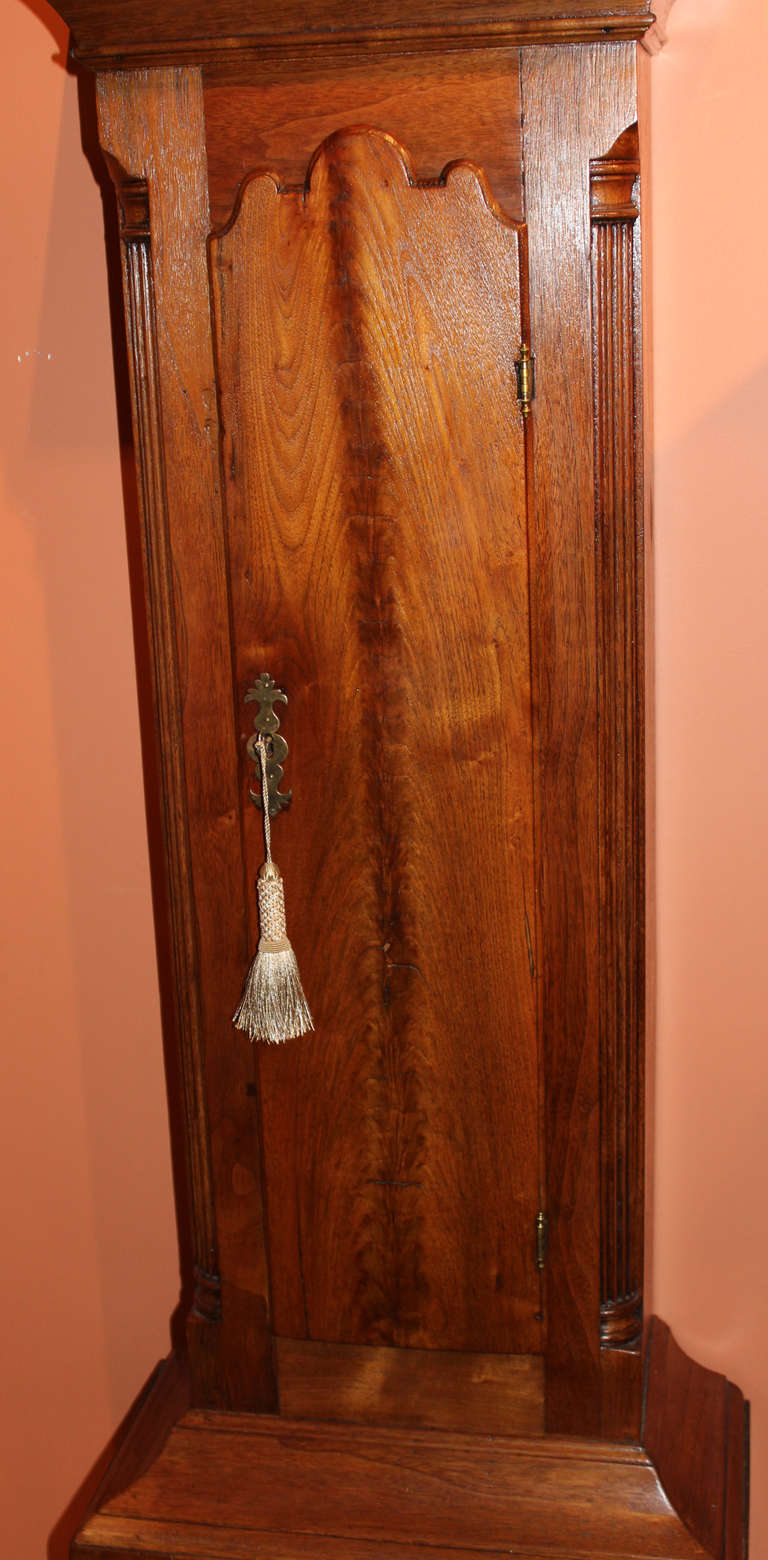 Daniel Rose Walnut Case Tall Clock from Reading Pennsylvania  circa 1790 In Excellent Condition In Milford, NH