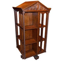 Antique 19th c. Revolving Bookcase