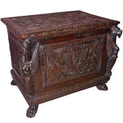 Late 18th / Early 19th c. Italian Box or Small Coffer