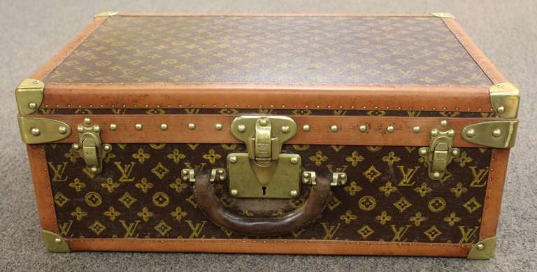 Louis Vuitton Luggage Hard Case Suitcase or Briefcase at 1stDibs