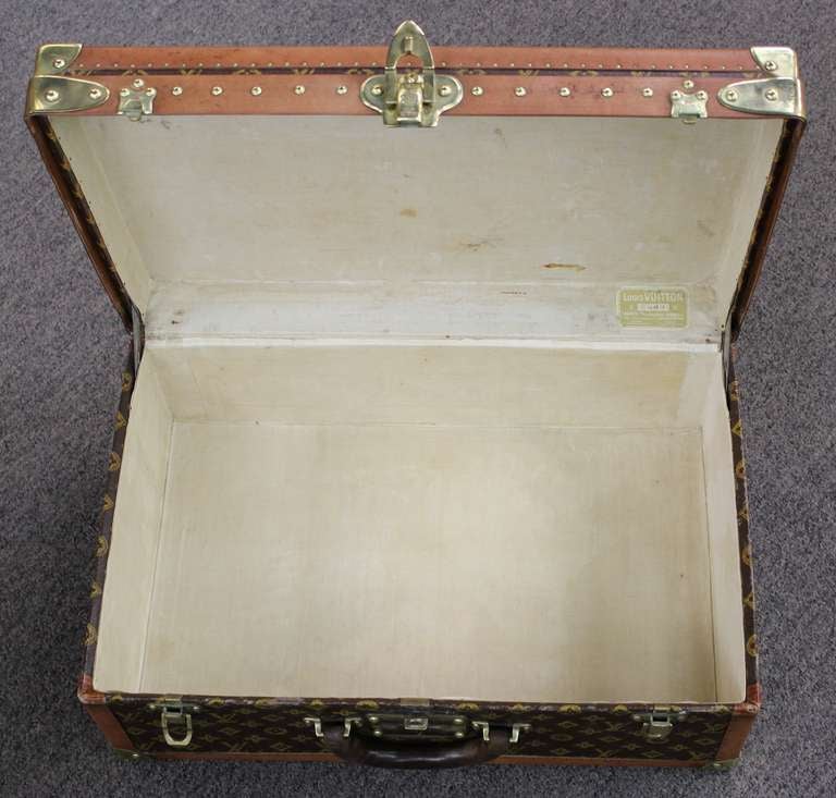 Louis Vuitton Vintage Hardside Suitcase 1
