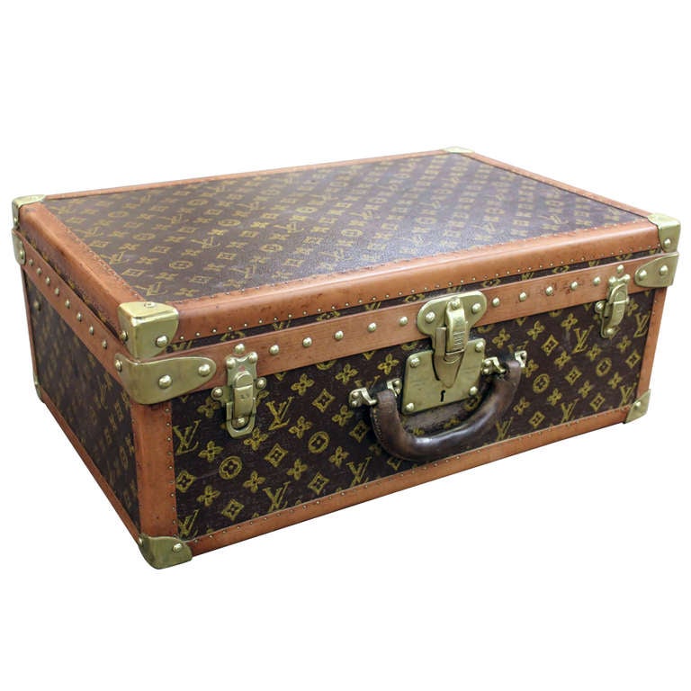 Louis Vuitton Vintage Hardside Suitcase at 1stdibs