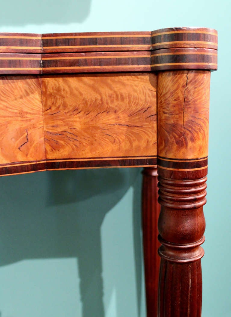 19th c. Federal Gaming Table of Portsmouth, NH origin 2