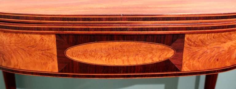 19th c. Federal Gaming Table of Portsmouth, NH origin 3