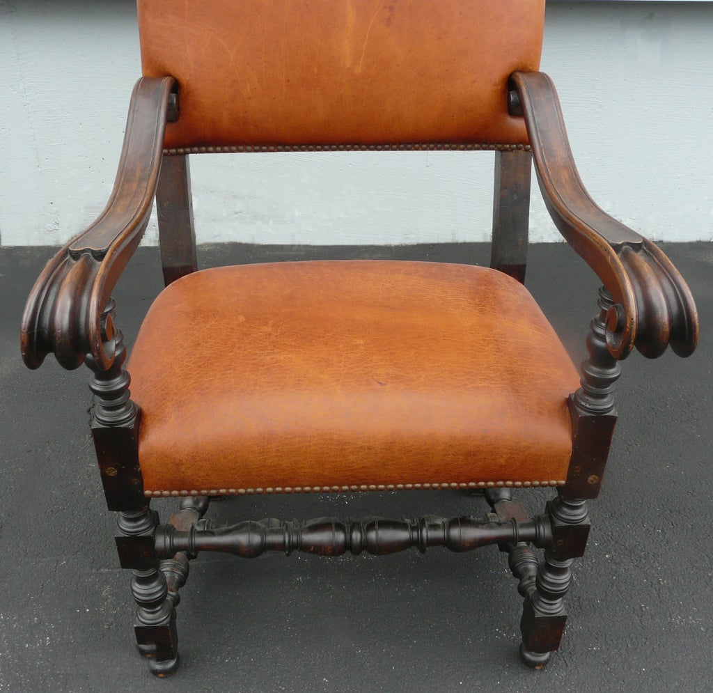 Mediterranean Revival Great Chair