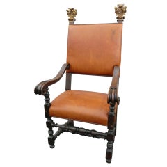 Mediterranean Revival Great Chair