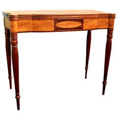 19th c. Federal Gaming Table of Portsmouth, NH origin