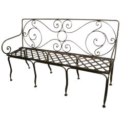 French Steel 5 ft. Bench