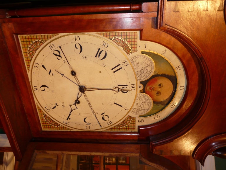 Pennsylvania Cherry Tall Case Clock 1